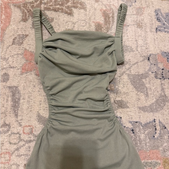 Princess Polly Lainey Midi Dress in Sage - Picture 4 of 5
